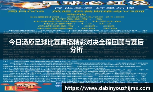今日汤原足球比赛直播精彩对决全程回顾与赛后分析