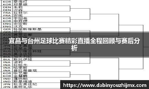 宜昌与台州足球比赛精彩直播全程回顾与赛后分析